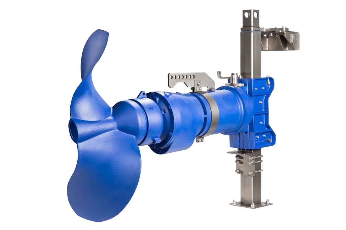 專業(yè)性污水處理攪拌機的原理